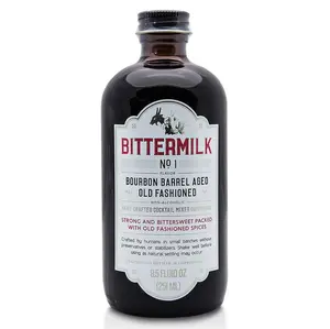 Bittermilk - Bourbon Barrel Aged Old Fashioned, 8.5 fl oz (251ml)