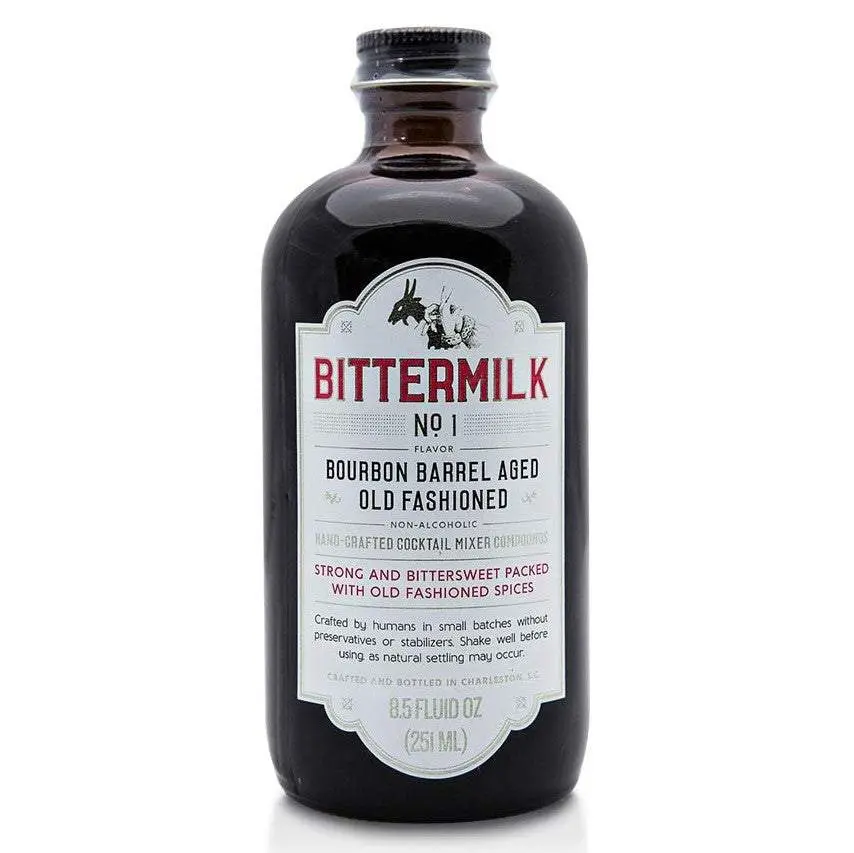 Bittermilk - Bourbon Barrel Aged Old Fashioned, 8.5 fl oz (251ml)