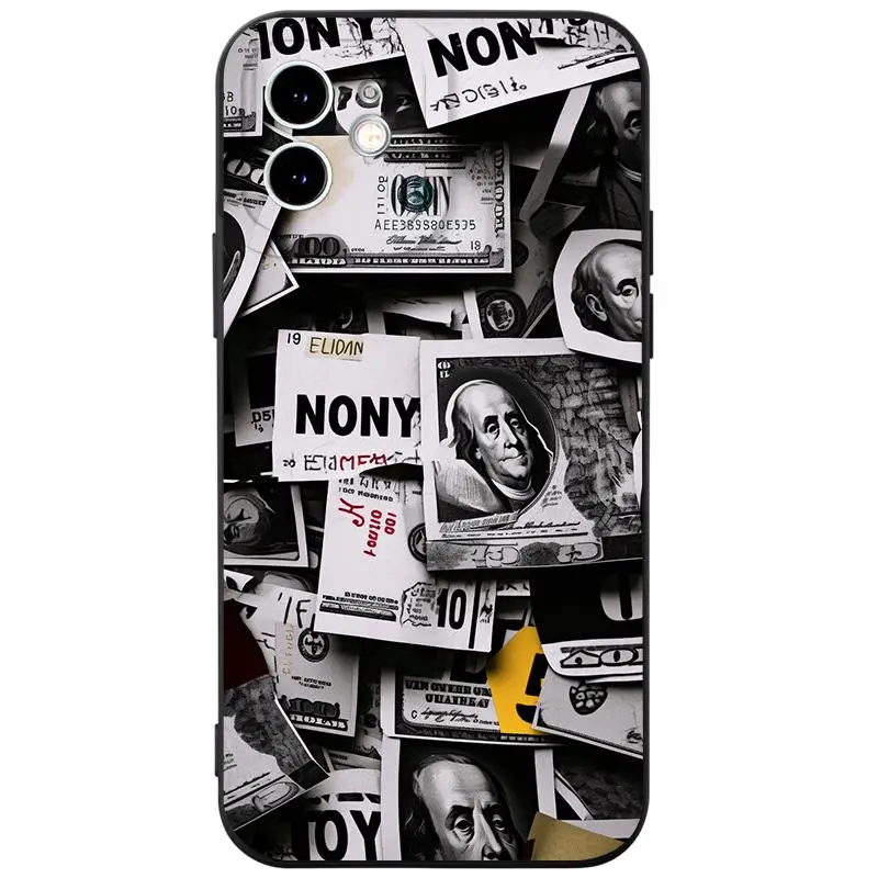 Phone Case, Funny Fashion Pattern & Shockproof Mobile Phone Cover, 1 Count TPU Soft Phone Cover for iPhone