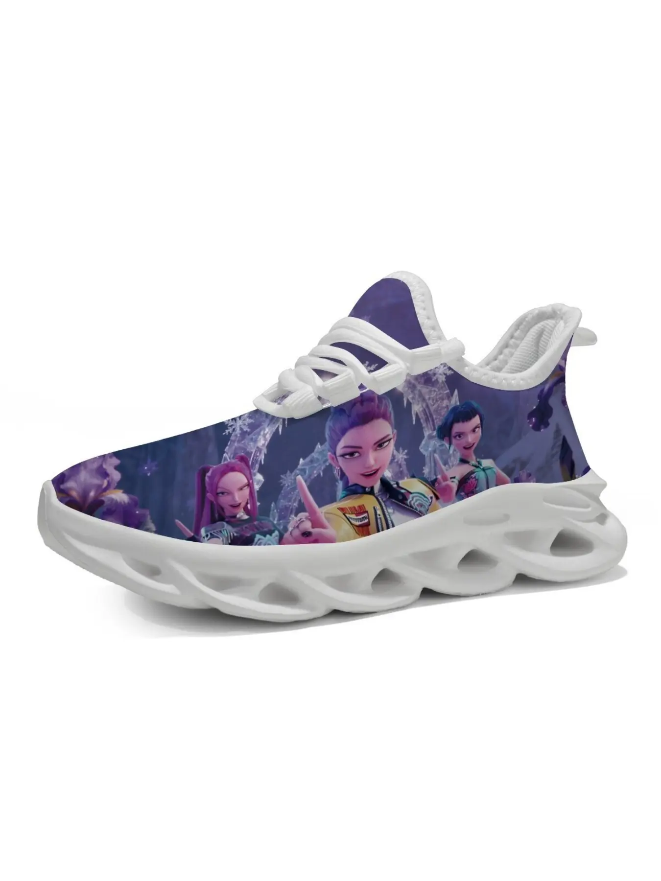 Kids K-Pop Hunter Girl Team Cool Bottom Print Casual Sports Shoes, Sneakers  Trainer Shoes, Breathable Mesh Upper, Unisex, All Seasons - TikTok Shop