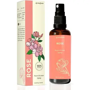 Rose Room, Linen & Pillow Spray by Aromafume | 100ml/3.38 fl oz | with Pure Rose Essential Oil | Aromatherapy Spray | Mist for Bedding, Fabrics