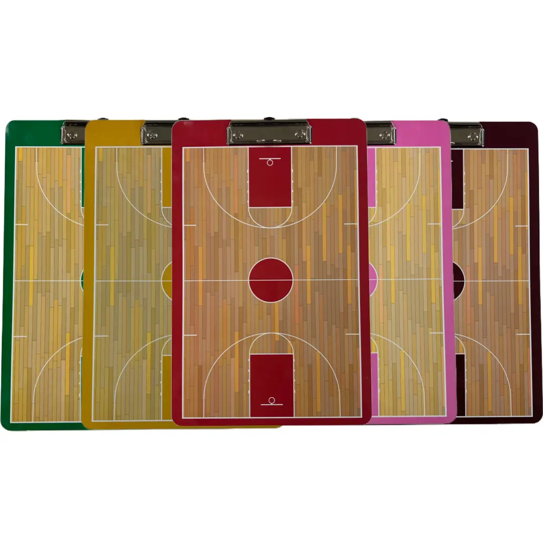Dry erase basketball coaching board