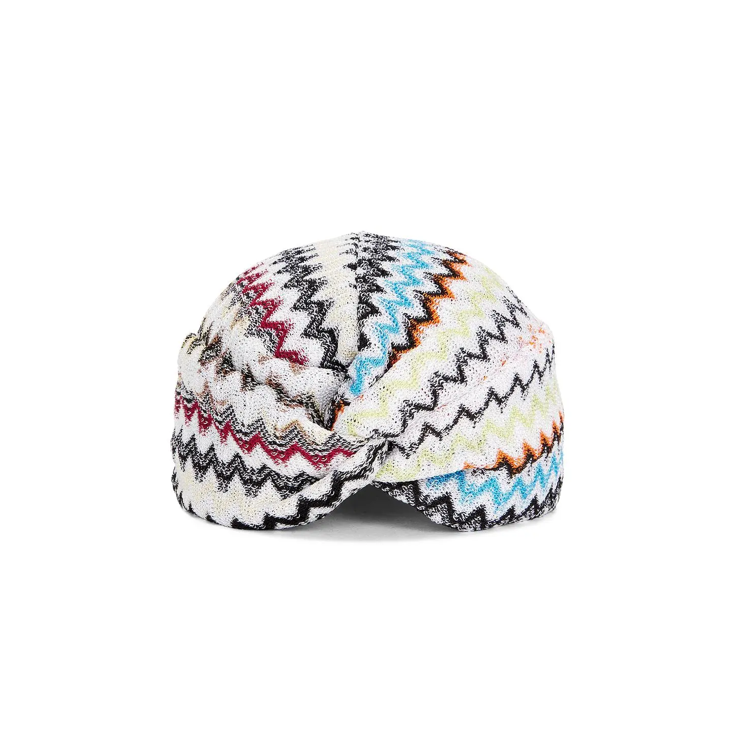 Missoni Turban in Cream Chevron Multi 2