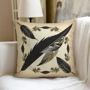 All-Over Print couch pillow with pillow Inserts