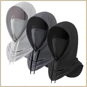 Unisex Sports Face Scarf - Breathable Woven Polyester, Non-Stretch Fabric | Essential for Outdoor Activities | Full Face & Neck UV Protection