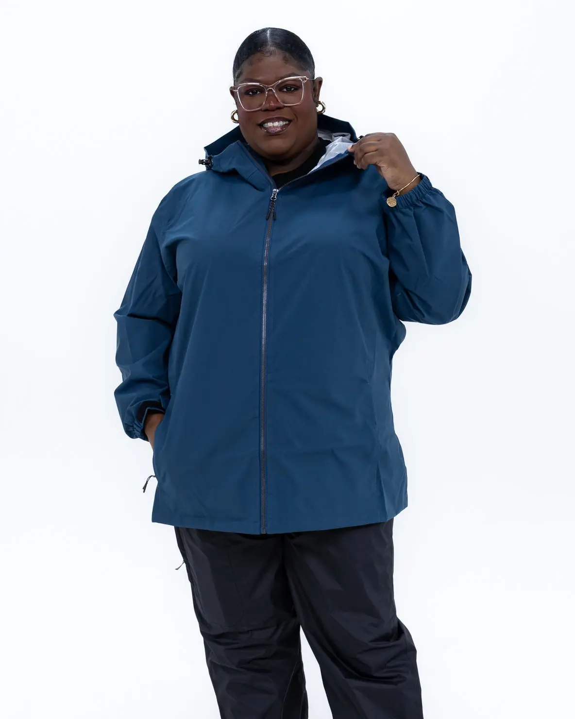 Women's Plus Size Rain Jacket - The Camden - 1X-6X