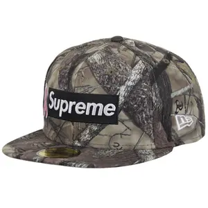 Supreme x New Era Breast Cancer Awareness Box Logo Fitted Hat, from StockX