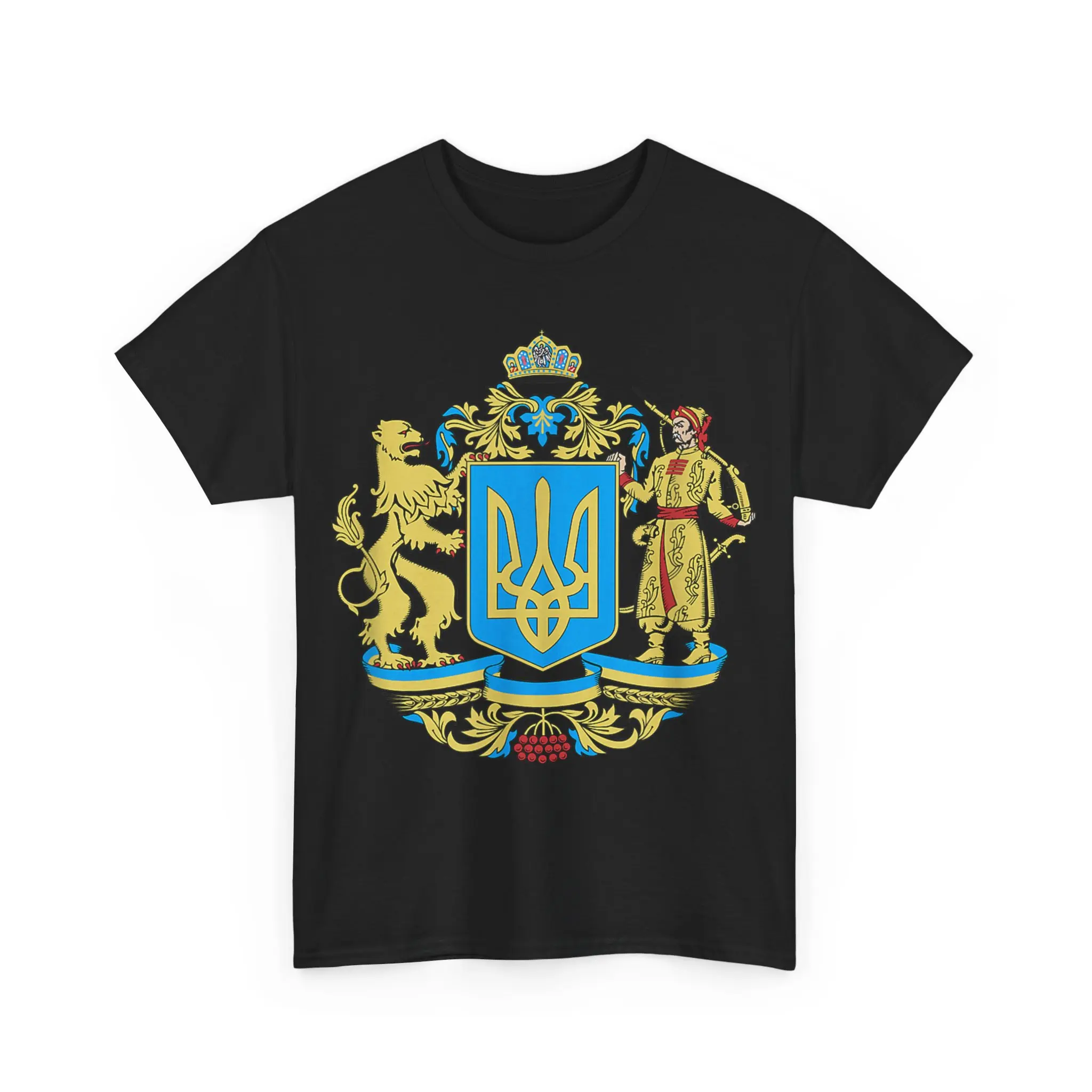 Ukrainian Symbols Ukraine Flag Gift Unisex T-Shirt Casual Clothing Cotton Menswear