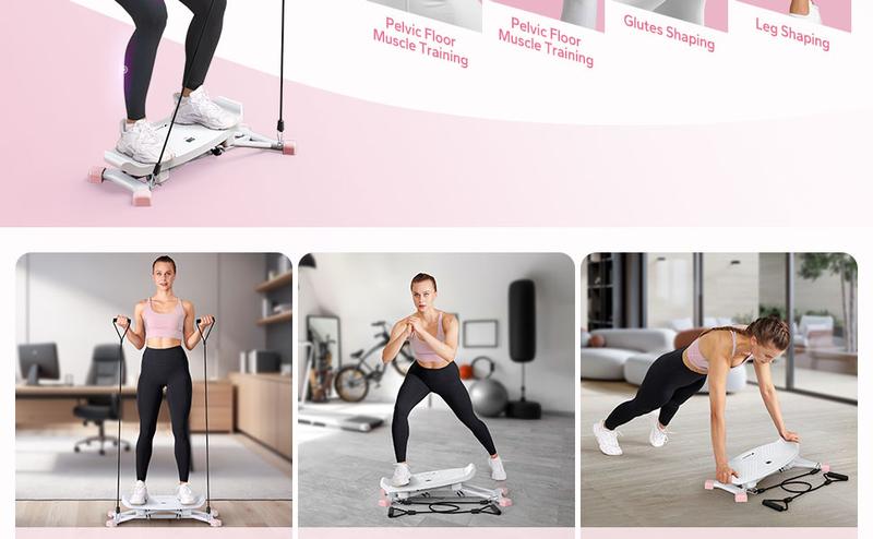 Merach Balancing Machine, Leg Exercise Low Impact Plyometric Training Fun Cardio Trainer Full Body Aerobic Exercise Equipment