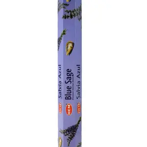 Hem Blue Sage Incense 20Ct Salvia Azul Aromatic Stick for Relaxation and Wellness
