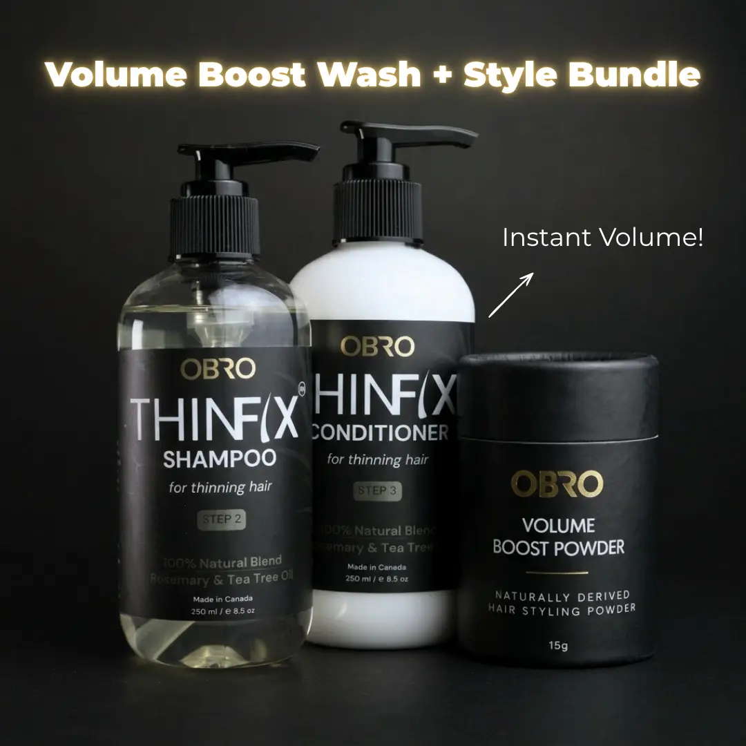 Instant Volume Hair Wash and Style Bundle -