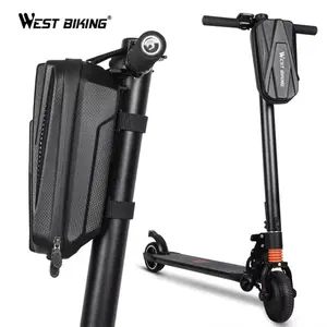 WEST BIKING Bike Large Capacity Cycling Bag Reflective Waterproof Multi-function Bicycle Storage Electric Scooter Hanging Bag Bike Accessories
