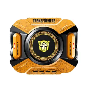 TRANSFORMERS Bumblebee Wireless Earbuds Open Ear Bluetooth Headphones with Mic Active Noise Cancellation Long Battery Life Sports Headset for Gamer Foldable HiFi earplug phone sleep Smartwatch TWS underwater trucker gaming Electronic Audio