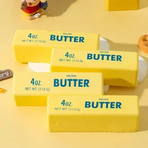 14cm butter block squishy stress relief toy, super soft with slow rebound.