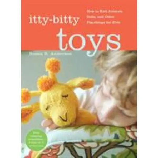 USED Book - Itty-Bitty Toys: How to Knit Animals, Dolls, and Other Playthings for Kids by Anderson, Susan B. (Spiral-bound) - english