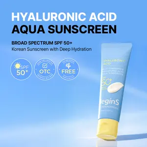[BeginS by JUNGSAEMMOOL] Blue Chamomile Hyaluronic Acid Aqua Sunscreen