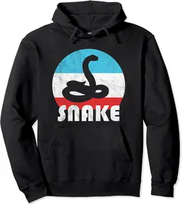 Snake Cobra Or Python Vintage Retro Silhouette Gift Pullover Hoodie - Terrancecar Shop 87B07WJ7CBT3