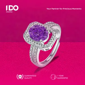 [Crazy Sale] FS-R69 Ring Women Accessories Elegant Beautiful and Luxurious Wedding Couple I DO Jewelry Official R69