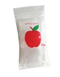 CrazyCoolBuys 5000 Pack Apple Brand Bags Clear 2Mil Bags 5,000 Baggies Resealable Plastic