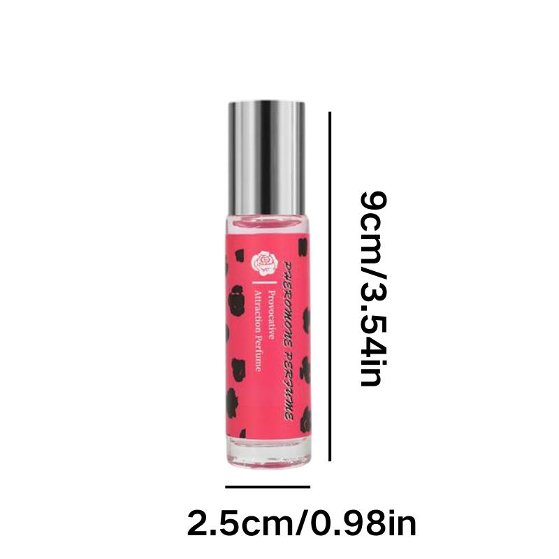 1/2/3/4PCS Romantic Women's Pheromone Perfume- 10mL Long-Wearing Enhanced Scent, Portable Roll-On & Spray EDP, Thoughtful Valentine's Day Gift for Her
