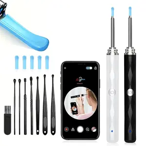 Smart Earwax Removal Kit with Camera & LED Light, Built-In Battery, New Household Tool, Perfect Gift for Parents & Family, Ear Cleaning Tool