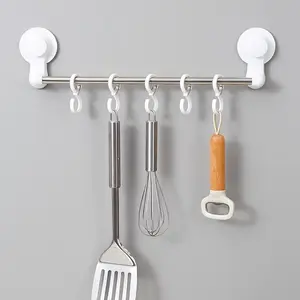3 pieces   S Shaped Hook Hanger Hanging Hooks For Kitchen Hanger Railing Hooks Closet Hook Coat Hat Tie Hanging Storage Organizer Hook