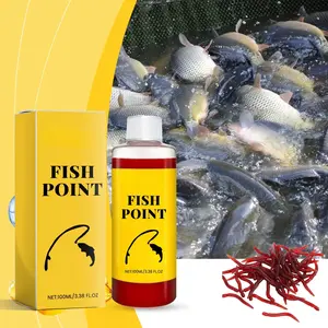 Red Worm Liquid Spray - Powerful Bait Attractant Scent Bait Fish Attractant Liquid,Attractant Enhancer Fishing Lures Baits Smell Lure Tackle Food