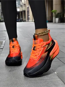 Women's Lightweight Breathable Running Sneakers, Shock Absorbing Sports Shoes