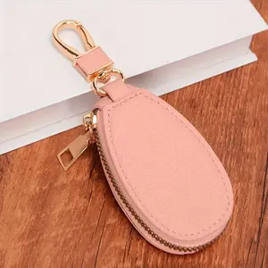 New Trendy Cross-Border Key Wallet Unisex Keychain Organizer Portable Large Capacity Multi-Functional Key Storage Bag Minimalist Small Key Pouch for Home Car Travel Automatic Magnetic Beer Bottle Opener
