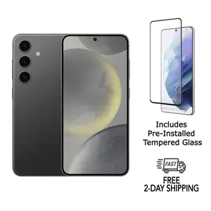 Refurbished Samsung Galaxy S24 5G (Unlocked) S921U Excellent Condition with Pre-Installed Tempered Glass & 1 Year Warranty