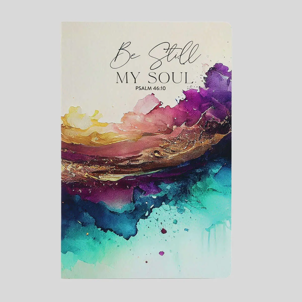 Kerusso Women's Paperback Journal - Be Still, Religious Prayer Journaling Supplies, Flex Cover Notebook with 160 Lined Pages