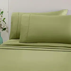 Luxurious 400 Thread Count Supima Cotton Four-Piece Sheet Set by Concierge Collection