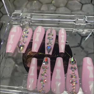 Pink bones manicure set