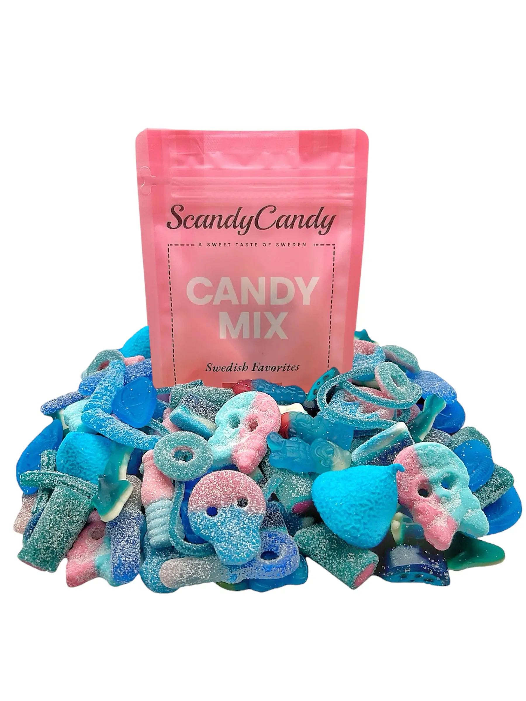 Blue Mix - 1/2lb ScandyCandy Sweet & Sour Swedish Candy Mix