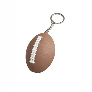Novelty Rugby Gift: 3-in-1 Bottle Opener Keychain with FridgeMagnet