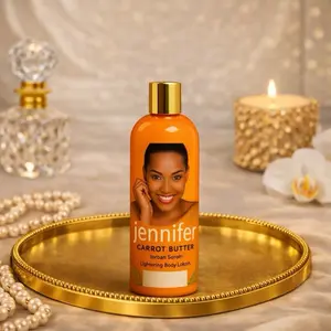 Jennifer Carrot Butter Body Lotion with Turban Sorain for Smooth Skin Care
