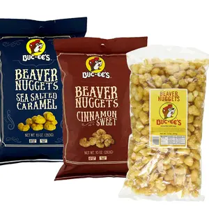 Buc-ees Beaver Nuggets Variety Pack - Beaver Nuggets Sweet Corn , Beaver Nuggets Sea Salted Caramel, & Beaver NuggetsCinnamon Sweet