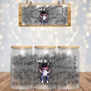 16oz junior h glass cup