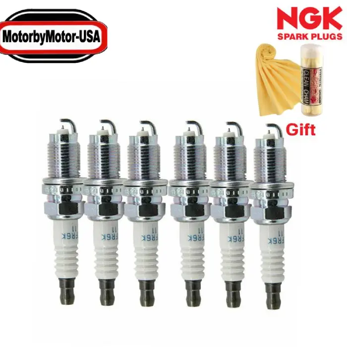 【Buy 1 Gift 1】NGK IZFR6K11 Laser Iridium Spark Plugs - 6PCS Set for Honda & Acura (6994) car  coat  play Ultra HD Wireless Carplay Stereo Handheld High-Resolution Thermal Camera Chrome Housing Halogen Taillight Set
