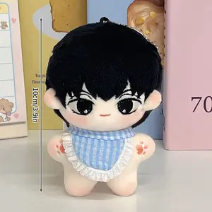 NEW Alien Stage IVAN & TILL Keychain Plush Couple Keyrings Cute Cartoon Character Keychains Accessories Bag Charms Fans Gift