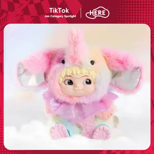 WAKUKU-Dreamy Colorful Elephant Vinyl Pendant Collect dolls