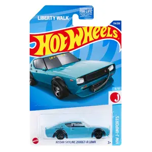 Hot Wheels HW J-Imports 8/10 (2021) Blue Nissan Skyline 2000GT-R LBWK Liberty Walk