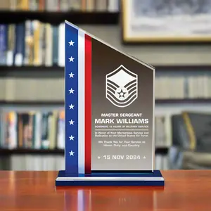 Air Force Promotion Gift Plaque, Military Promotion Gift for Officer or Enlisted USAF, Perfect for Promotion, Retirement, Recognition or PCS