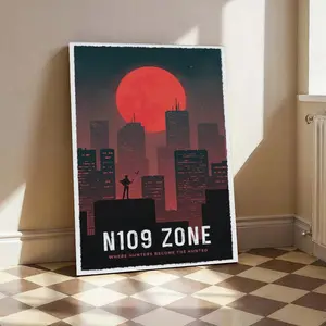 N109 Zone Travel Poster - LADS Love & Deepspace Sylus Wall Art