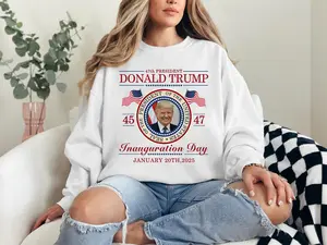 Donald Trump Inauguration Day 2025 Shirt, 47th US President Inauguration Shirt, Trump Vance 2025 Inauguration Shirt, America 2025 Sweatshirt