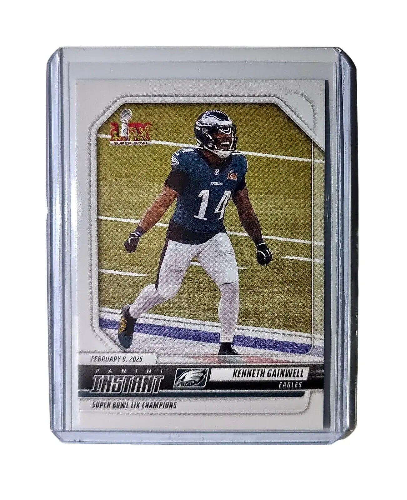 Kenneth Gainwell 2024 Panini Super Bowl LIX Champions NFL #30 Football Card