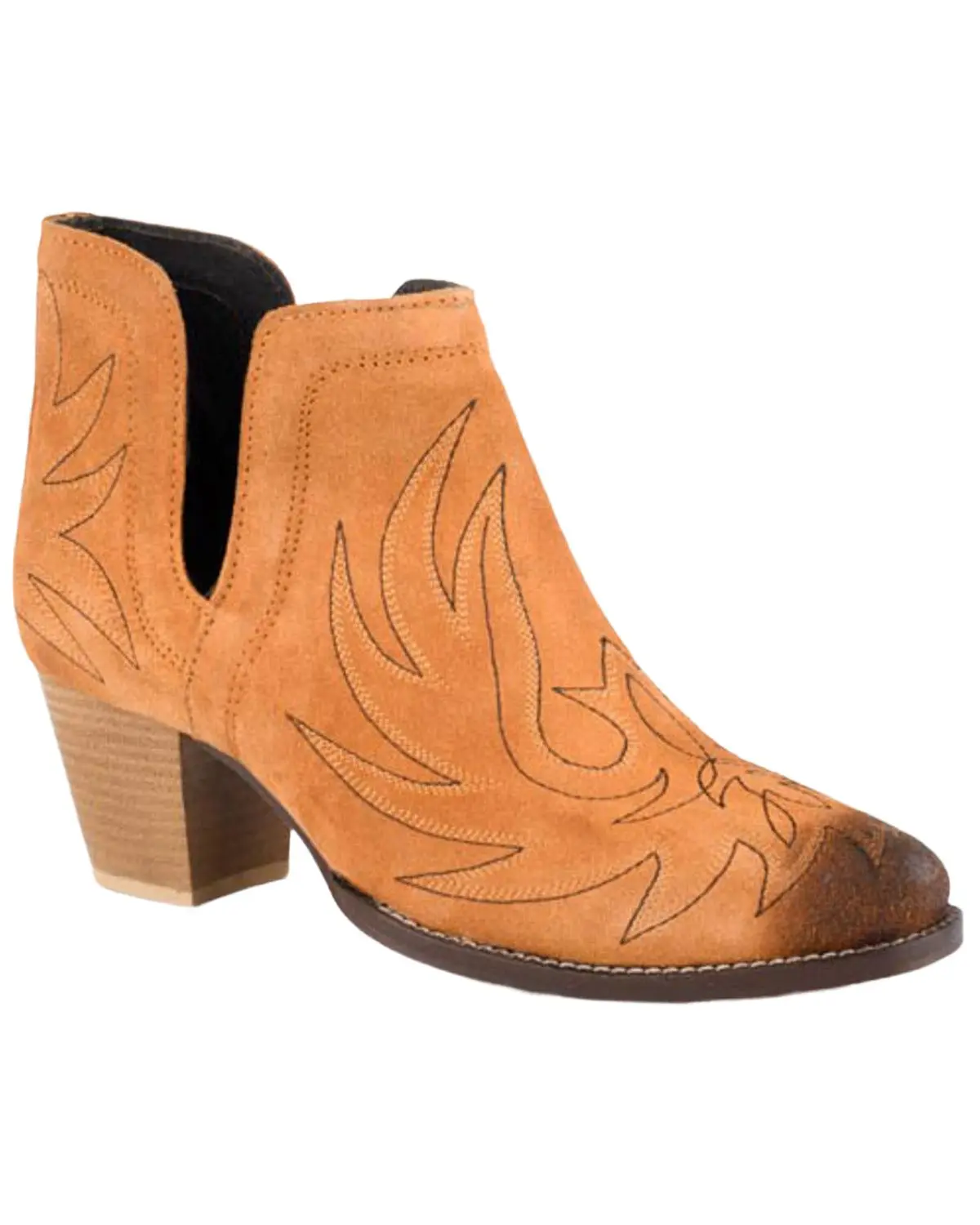 Women's Women'S Rowdy Western Booties Snip Toe - 09-021-0191-3515 Ta