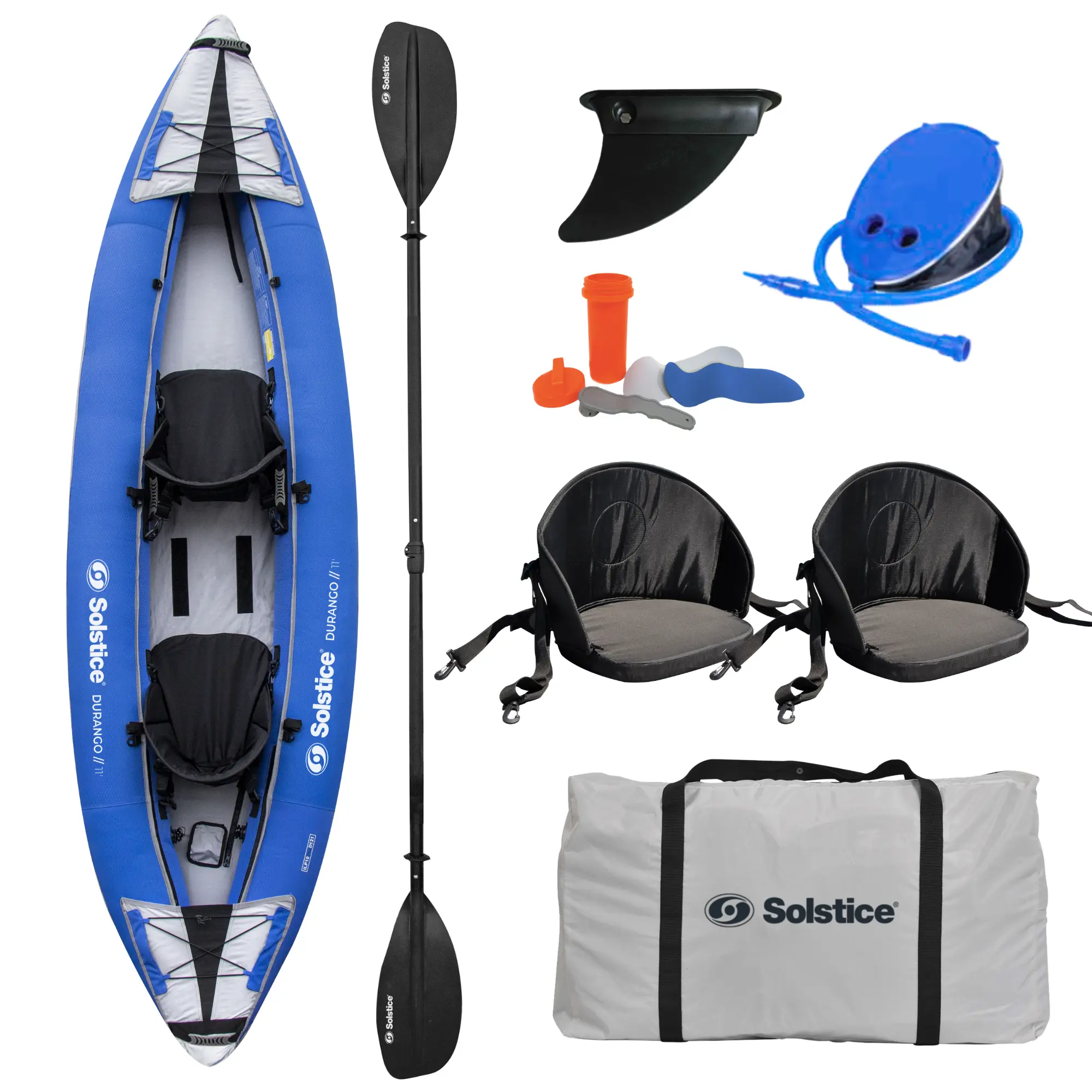 Durango Inflatable Kayak — 1-2 Person 11'