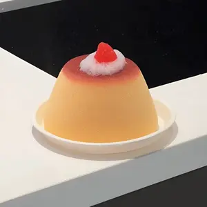 Strawberry Caramel Pudding Cleaning Sponge