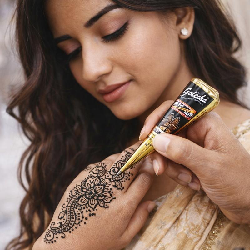 3 Pcs Henna Tattoo Paste, Temporary Waterproof Body Art, Henna Design Cream, Ideal for Creative Body Design #TOP PICKS